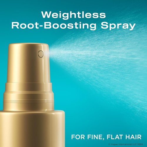 OGX Niacinamide Volumizing Spray - Instant Root Lift & 2X Volume for Fine Hair | Paraben-Free, 7.9 fl. oz