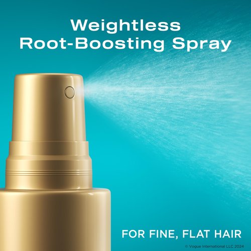 OGX Niacinamide + Volumizing Spray, Volumizing Hair Spray for an Instant Root Lift & 2X More Volume*, Light Hold Blowout for Fine, Flat Hair, Paraben-Free Styling, 7.9 fl. oz