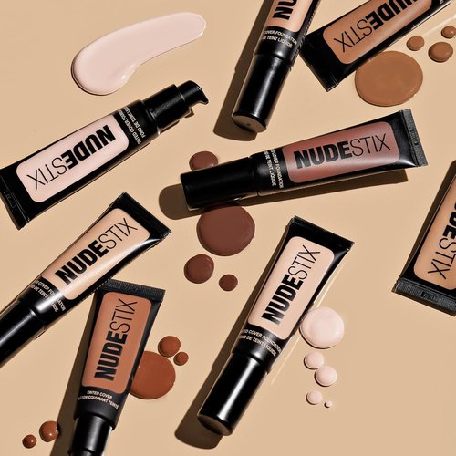 Nudestix Tinted Cover Liquid Foundation - Lightweight, Buildable Coverage for Natural Radiance | Hydrating with 18 Botanical Extracts