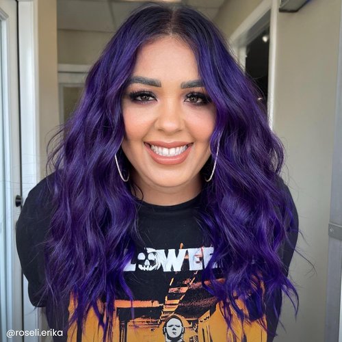 Arctic Fox Purple AF Semi-Permanent Hair Dye - Vegan, Cruelty-Free, Conditioning - 8 Fl Oz