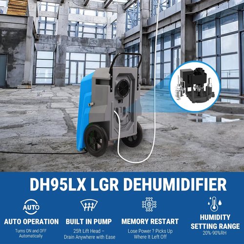 MOUNTO Water Damage Restoration Combo - 12 Air Movers, 2 Air Scrubbers & 2 LGR Dehumidifiers