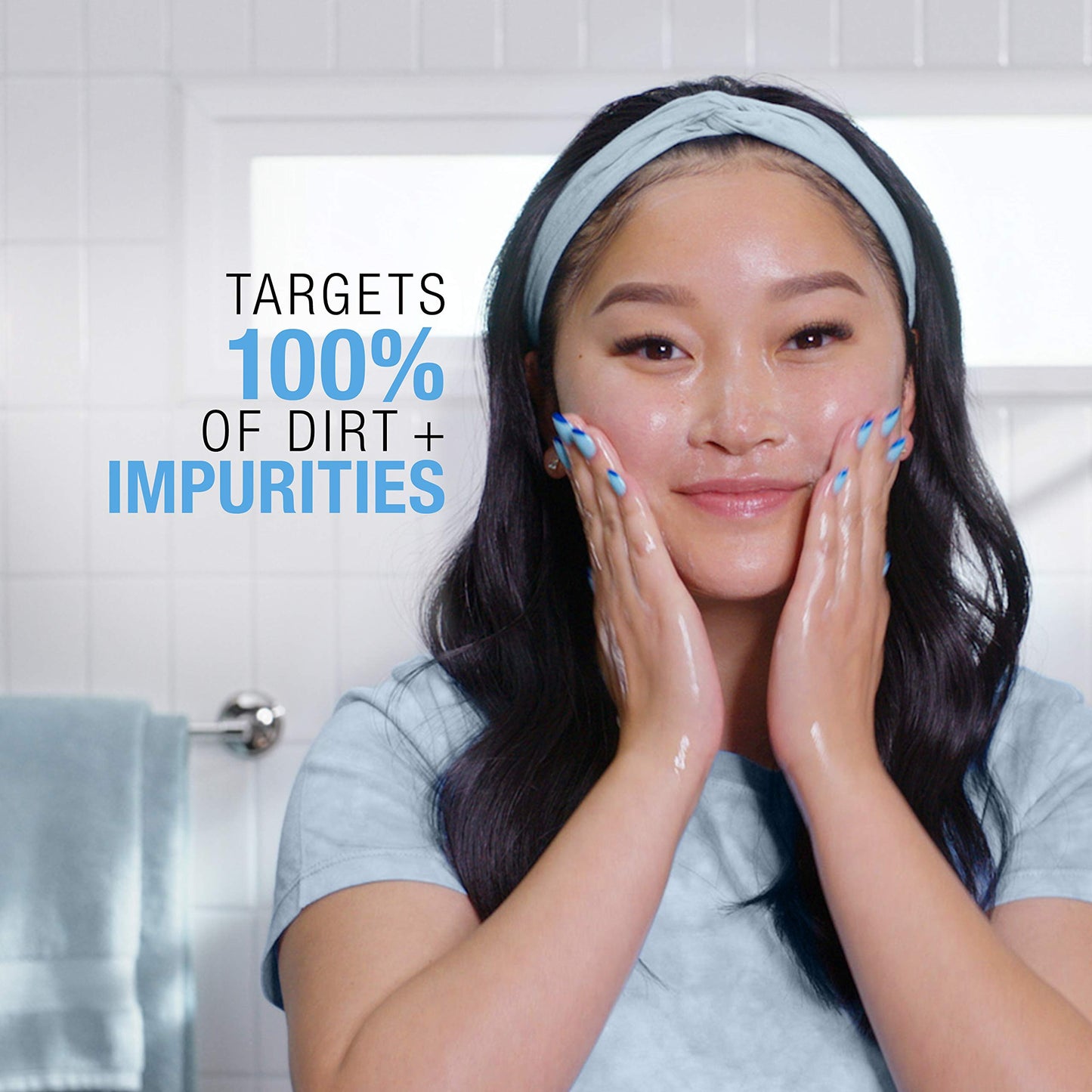 Neutrogena Skin Balancing Purifying Gel Cleanser with 2% Polyhydroxy Acid (PHA), Softening Face Wash for Normal & Combo Skin, Paraben-Free, Soap-Free, Sulfate-Free, 6.3 oz