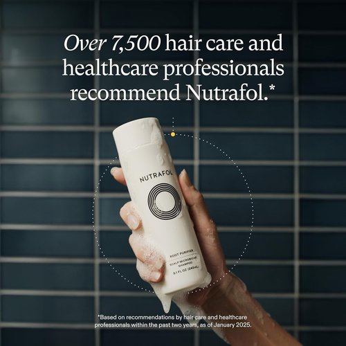 Nutrafol Shampoo - Cleanse & Hydrate Hair and Scalp | Boost Volume, Strength & Texture, Color Safe