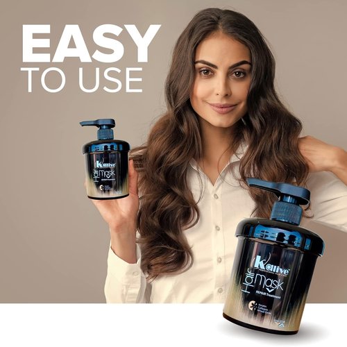 KALIVE Hair Mask - 16 Oz Deep Moisturizing Repair Treatment for Dry, Damaged Hair