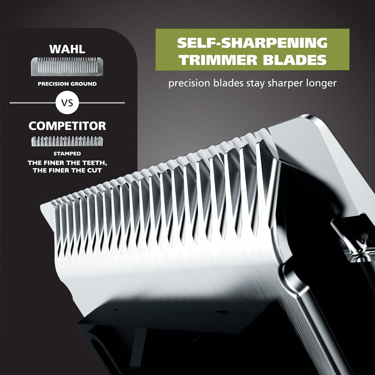 Wahl Color Pro Rechargeable Cordless Beard Trimmer - All-in-One with Detail Eyebrow & Nose Hair Trimmer