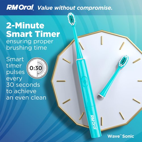 RM Oral Wave Sonic Battery-Operated Toothbrush