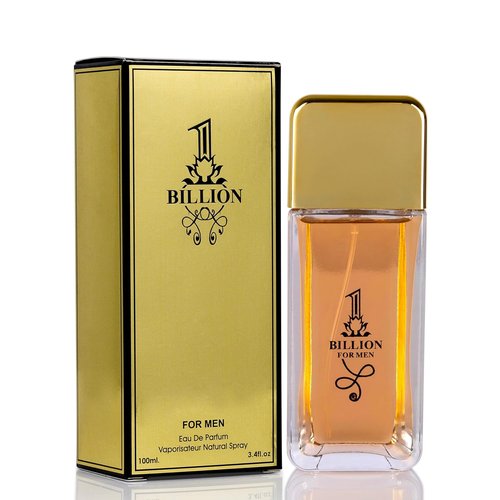 NovoGlow 1 Billion Eau De Toilette Spray - Casual Daily Cologne for Men | 3.4 Oz Bottle - Perfect Gift for Any Occasion