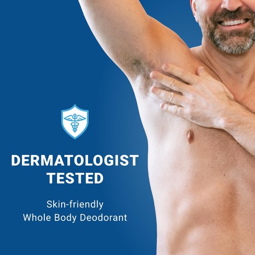 Mando Whole Body Deodorant For Men - Smooth Solid Stick - 72 Hour Odor Control - Aluminum Free, Baking Soda Free, Skin Safe - 2.6 ounce (Pack of 3)