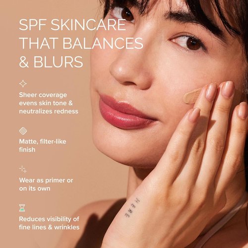 MDSolarSciences Mineral Tinted Sunscreen SPF 30 - Water-Resistant, Broad Spectrum UV Protection | Natural Matte Finish (1.7 Fl Oz)