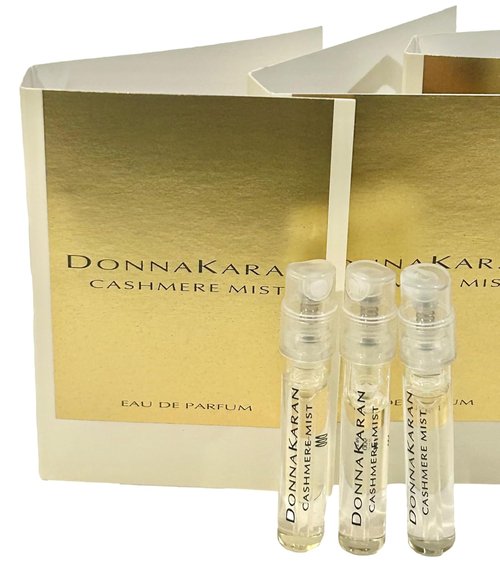 Donna Karan Cashmere Mist Women's Sample Perfume EDP | Set of 3 - 1.5 ml / 0.05 oz Each