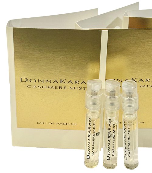 Donna Karan Cashmere Mist Women Sample Perfume EDP 1.5 ml / 0.05 oz - set of 3-4407