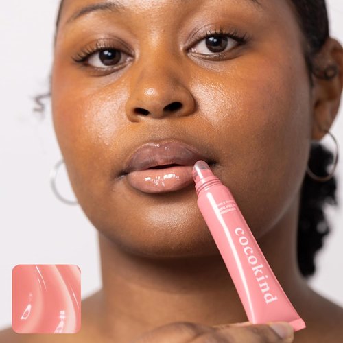 Cocokind Ceramide Lip Blur Balm - Hydrating Lip Balm with Ceramides & Peptides | 6-Pack for Sensitive Skin