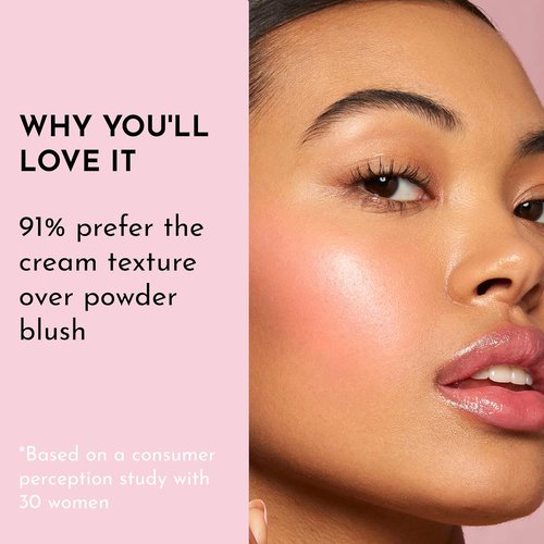 LAWLESS Pinch My Cheeks Cream Blush - Gumdrop - Premium Soft-Blur Formula for a Natural Finish - 0.18 oz