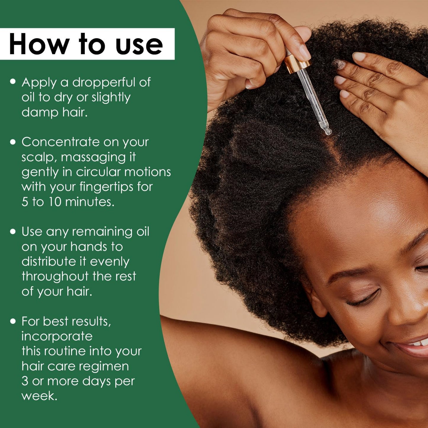 Seddy Hair Growth Oil - Nourishing Scalp Treatment with Biotin & Caffeine for Thinning Hair - 3.4 fl oz