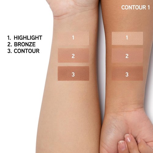 Physicians Formula Butter Bronzer Palette - Light/Medium Contour for Flawless Skin | 0.48 Ounce