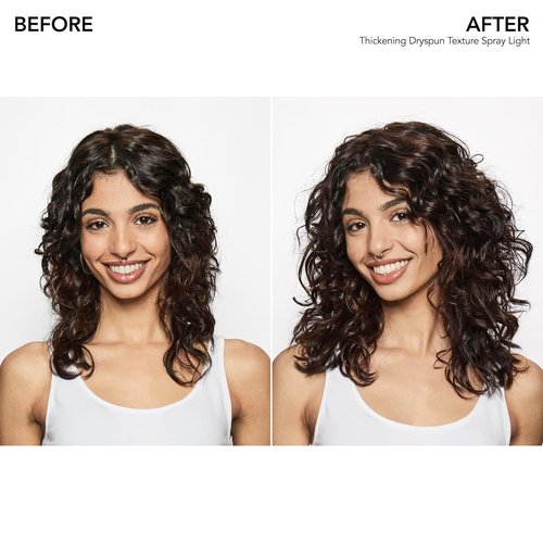 Bumble and bumble. Thickening Dryspun Texture Spray Light | Dry Texture Spray | Adds Airy Dimension and Light Hold | For Medium to Thick Straight to Curly Hair Types