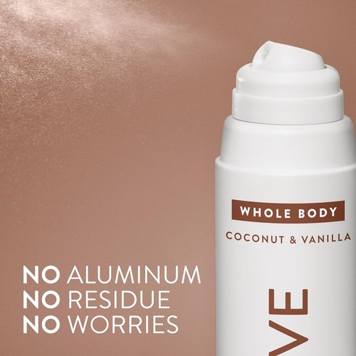 Native Whole Body Deodorant Spray - Coconut & Vanilla Scent | 72-Hour Odor Control, Aluminum-Free, 3.5 oz