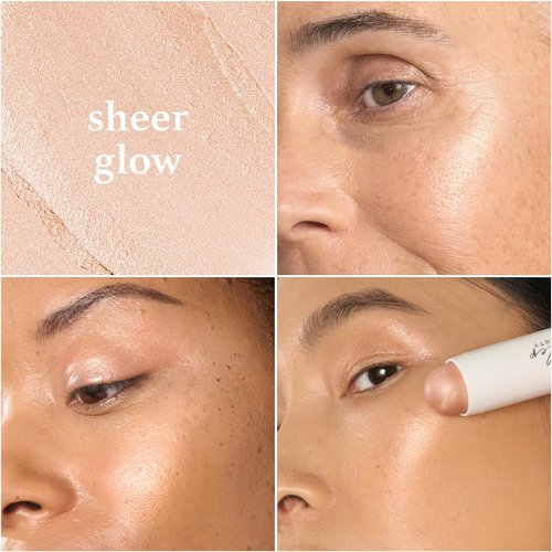 Julep Cream to Powder Highlighter Stick - Sheer Glow, Blendable & Buildable Color | 2-in-1 Makeup Stick