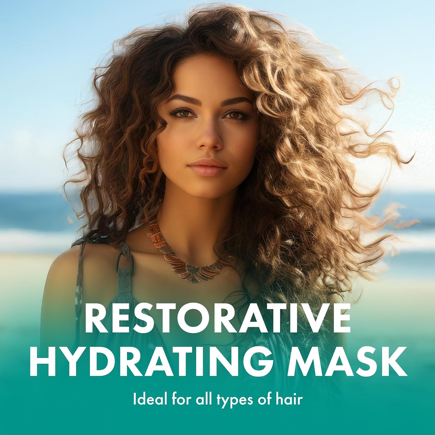 Agave Restorative Hydrating Mask - Deep Conditioning Treatment for Dry or Damaged Hair | 8.5 fl oz