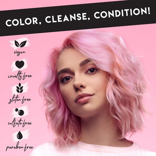 Color Lux Color Cleansing Conditioner - 3-in-1 Silver Color Depositing Formula | Vegan & Sulfate-Free, 8.25 oz