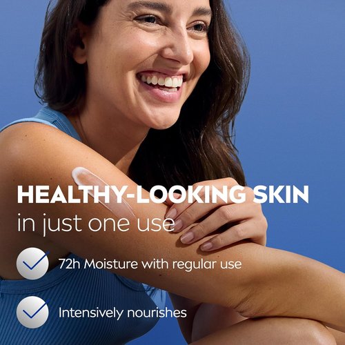 NIVEA Essentially Enriched Body Cream - Deep Nourishing Moisturizer with Hyaluronic Acid & Almond Oil | 13.5 Oz Jar