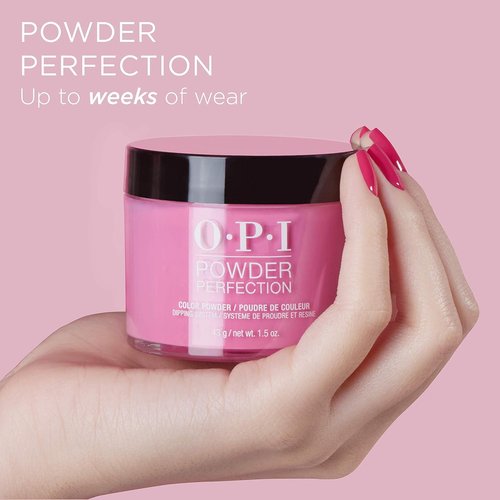 OPI Powder Perfection My Dogsled - Opaque Bright Green Crème Nail Dipping Powder | Acrylic Alternative
