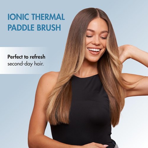 BaBylissPRO Nano Titanium Thermal Paddle Brush - Professional Hair Styling Tool | Durable & Lightweight