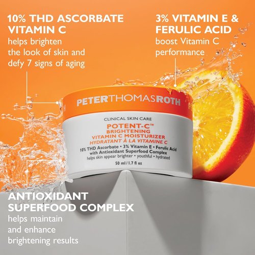Peter Thomas Roth | Potent-C™ Brightening Vitamin C Moisturizer - Hydrating Anti-Aging Formula