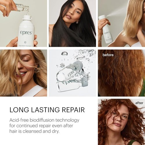 Epres Healthy Hair 3-Step System Starter Kit - Bond Repair Treatment, Shampoo & Conditioner