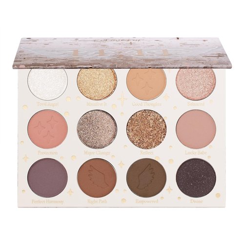 ColourPop 11:11 Eyeshadow Palette - High-Pigment Warm Nude Makeup with Matte & Glitter Finishes (0.46 oz)