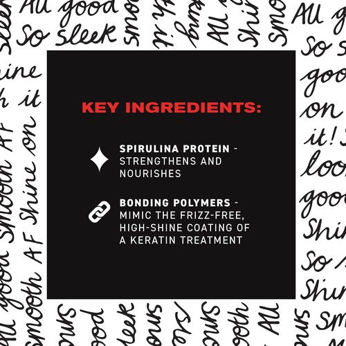 IGK GOOD BEHAVIOR Spirulina Protein Smoothing Spray - Frizz Control & Heat Protectant | 5.6 Oz | Vegan & Cruelty-Free