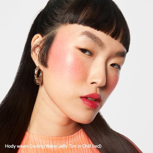 Milk Makeup Cooling Water Jelly Tint & Balm Set - Hydrating Sheer Red Lip & Cheek Stain + Gloss - Full Size Chill (Red) 0.17 oz & Werk Out (Dusty Rose) 0.4 oz