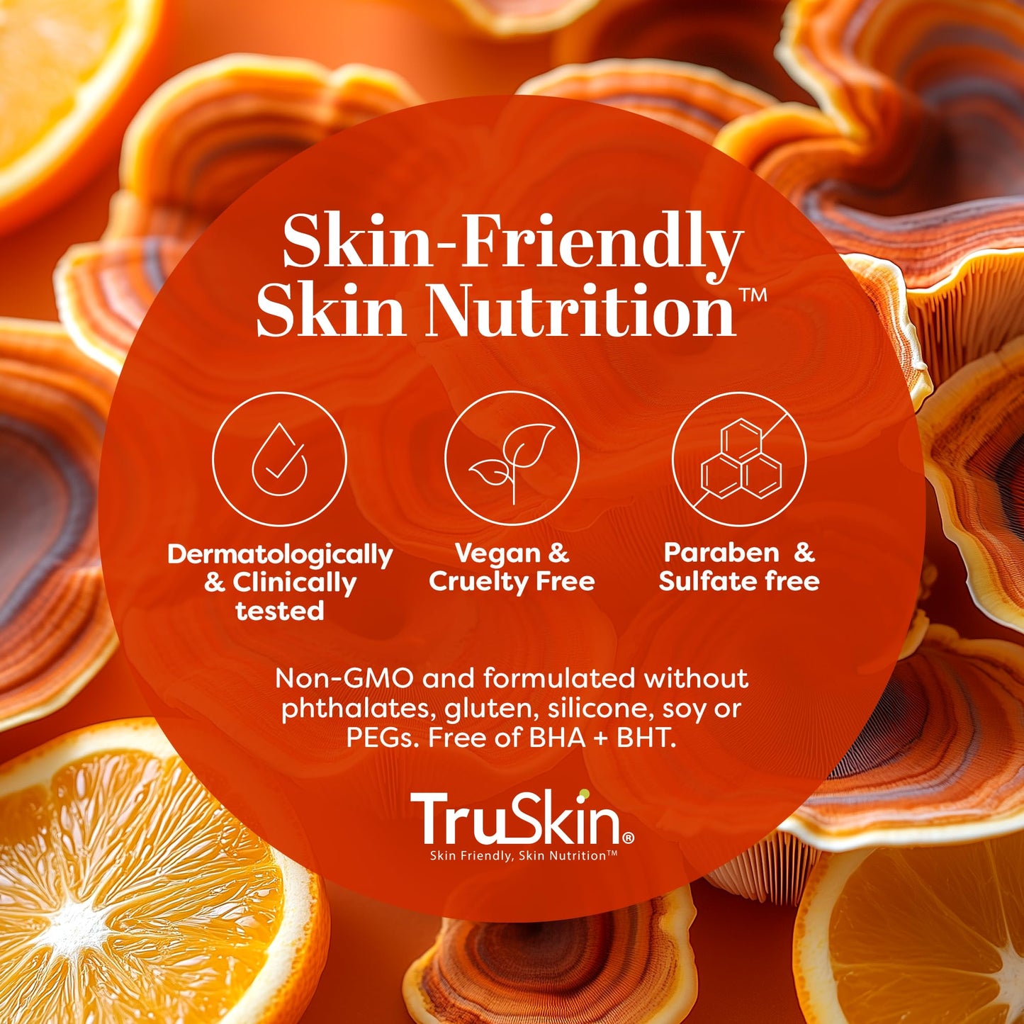 TruSkin BHA Liquid Exfoliant & Toner for Face - Triple Acid AHA BHA PHA Exfoliator with Salicylic, Glycolic Acid & Vitamin C - Improves Look of Tone & Texture, Unclogs Pores, 4.2 fl oz