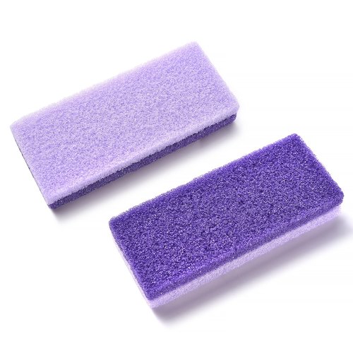 KAZIPOP 6PCS Foot Pumice Stone Pedicure Stone Callus Remover & Foot Scrubber Pumice Sponge for Feet and Heels Callus and Dead Skins
