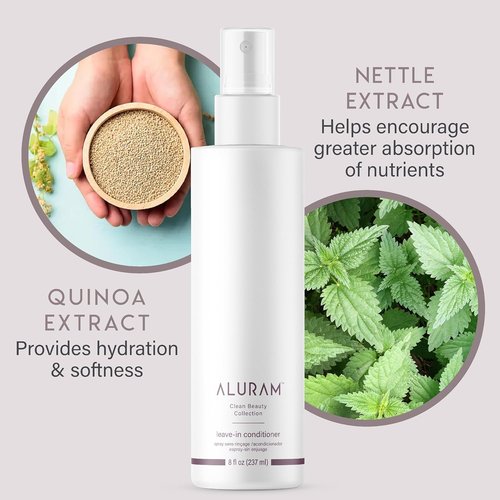 ALURAM Coconut Water Leave-In Conditioner - Hydrate & Nourish Hair | 8 Fl Oz