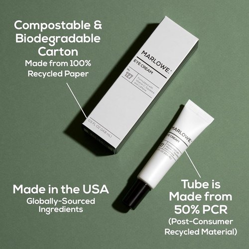 Marlowe. No. 127 Men's Eye Cream - Vitamin C & Caffeine for Puffiness, Wrinkles & Dark Circles | 0.5 FL Oz