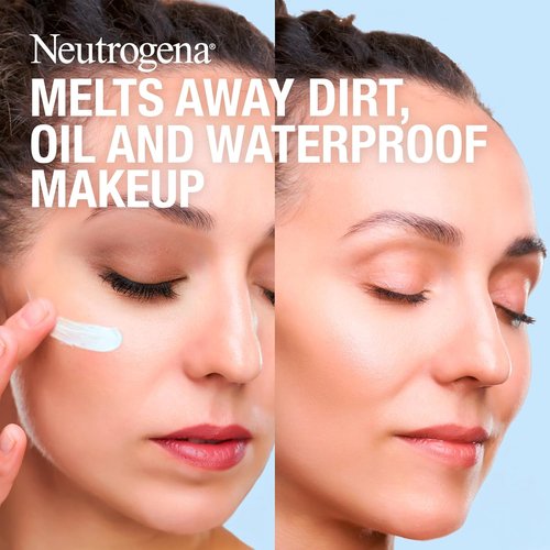 Neutrogena Makeup Melting Cleansing Balm - Gently Removes Dirt, Oil & Makeup | 2.6 oz, Fragrance-Free