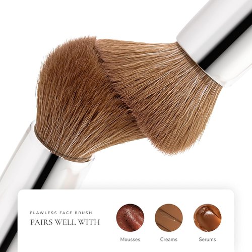 Loving Tan Flawless Face Tan Brush - Streak-Free Self Tanning & Contouring Tool | Vegan, Premium Bristles