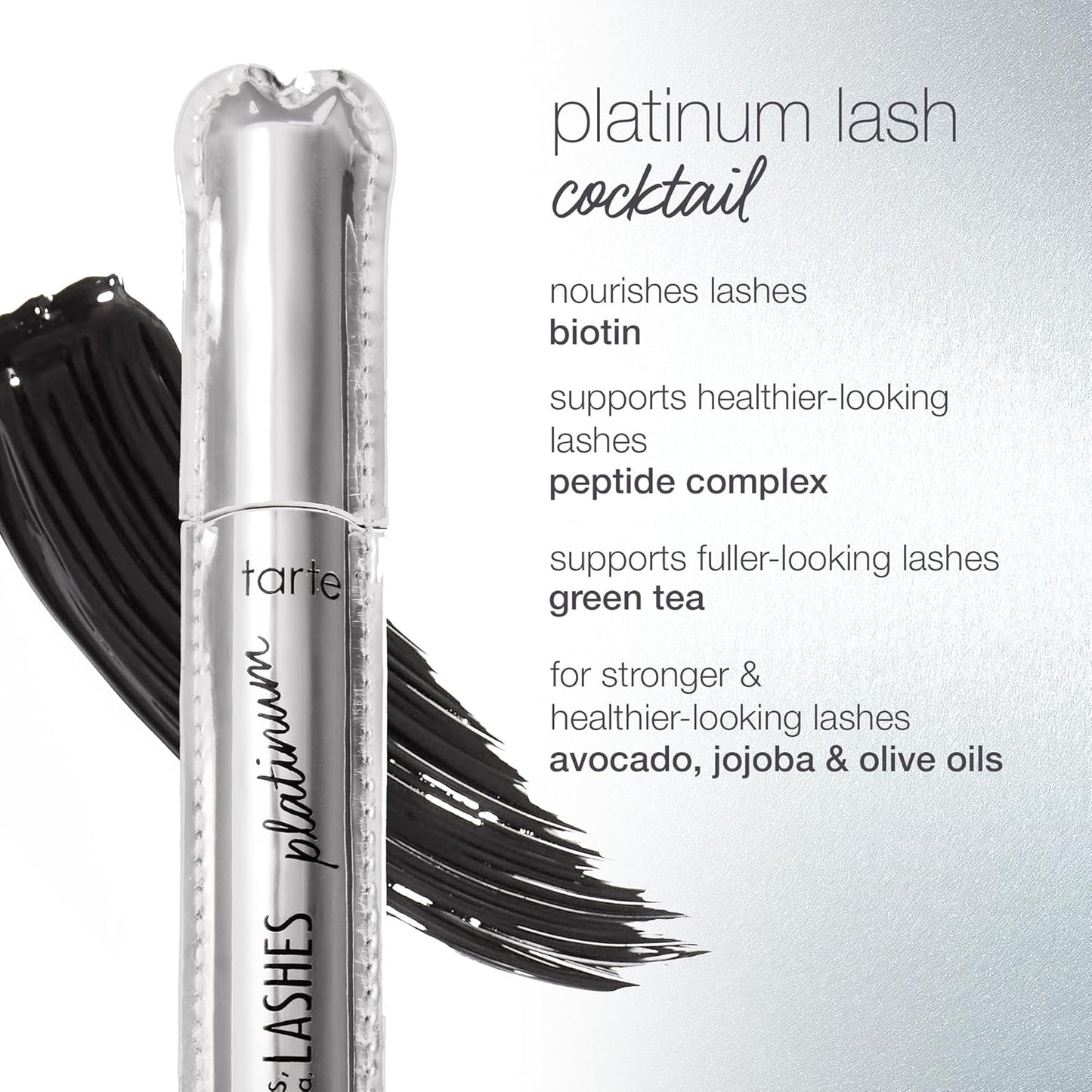 Tarte Lights, Camera, Lashes Platinum Voluminizing Mascara & Maracuja Juicy Melt Mask Set - Perfect for Lush Lashes