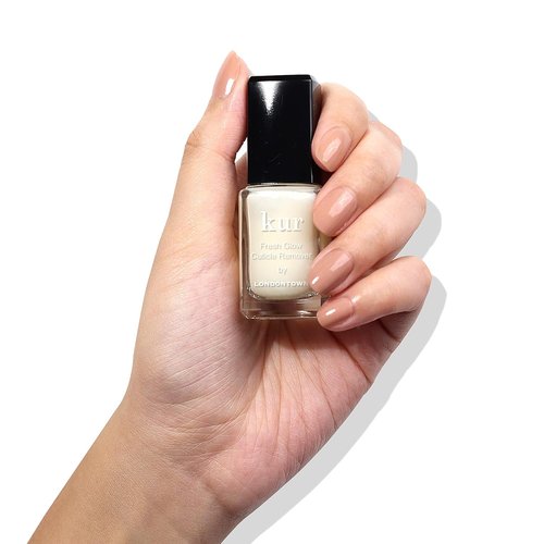 LONDONTOWN Fresh Glow Cuticle Remover - Moisturizing Liquid for Softening Dry Cuticles | 0.40 fl oz