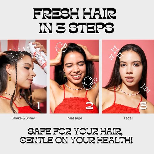 OFF THE RECORD Dry Shampoo - Original Freshfinity | Refresh & Strengthen Hair | Biotin & Silk Protein | 10.65 oz