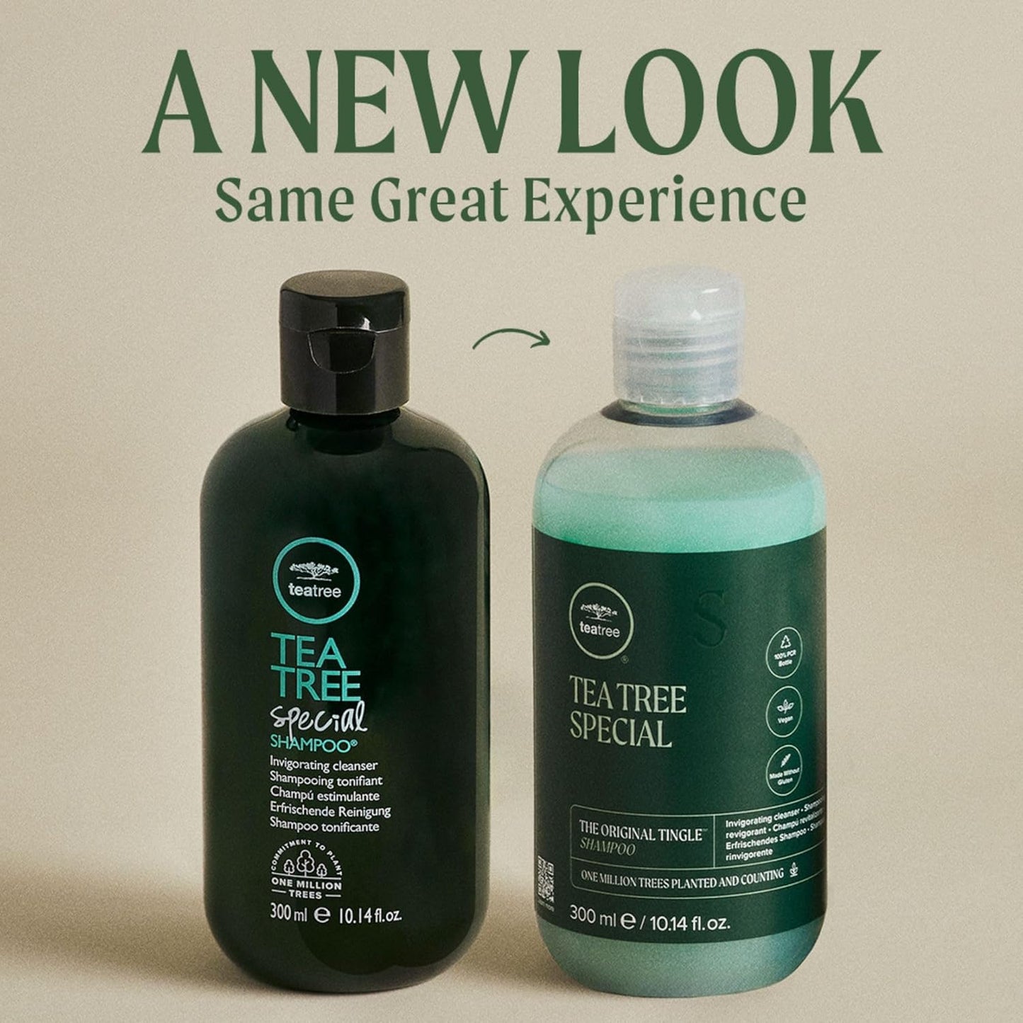 Tea Tree Special Shampoo & Conditioner Set - Moisturizing Hair & Body Care for All Hair Types | 2.5 fl oz