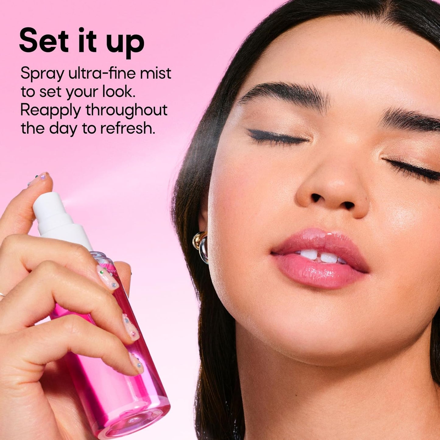 Almay Protect & Set Spray - Hydrating Vegan Makeup Setting Spray | 2.7 fl oz for All-Day Wear