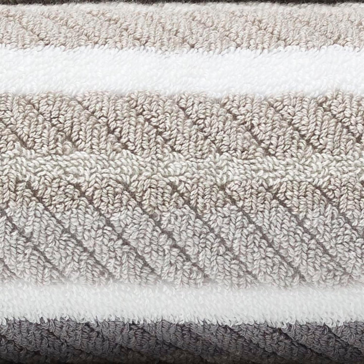 Tommy Bahama - 100% Absorbent Cotton Bathroom Towel Set | Low-Linting & Fade-Resistant (Ocean Bay Grey, 3 Piece)