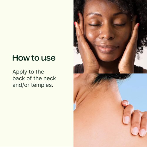 Plant Therapy Tension Relief Essential Oil Blend - Pre-Diluted Roll-On, 10 mL | Pure Fractionated Coconut Oil