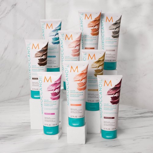 Moroccanoil Color Depositing Mask - Vibrant Color & Deep Conditioning | 6.7 Fl. Oz