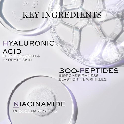 Lancôme Rénergie H.P.N. 300-Peptide Anti-Aging Face Cream with Hyaluronic Acid, Niacinamide & 300 Peptides - Visibly Reduces Wrinkles, Dark Spots & Sagging Skin