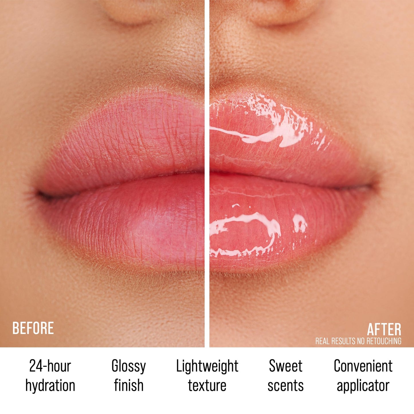 SINART Epic Lip Oil, Moisturizing Lip Treatment, Non-Sticky Formula Lip Gloss,High Shine Finish