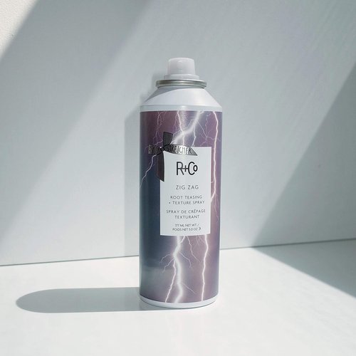 R+Co ZIG ZAG Root Teasing Spray - Volumizing Texture & Hold for All Hair Types, 5.2 oz