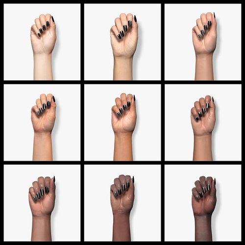 GAOY Black Gel Nail Polish, 16ml Color 1001 Soak Off UV Light Cure Gel Polish for Nail Art DIY Manicure at Home